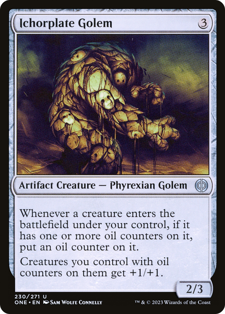 Ichorplate Golem [Phyrexia: All Will Be One]-1