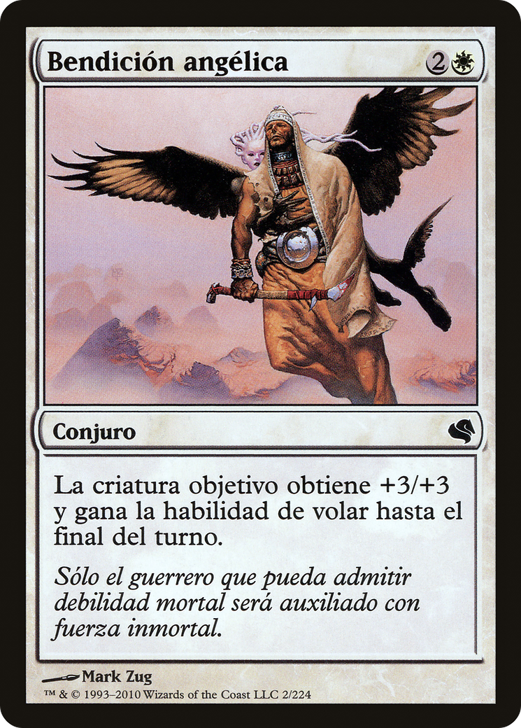 Angelic Blessing (Spanish) - "Bendicion angelica" (PS11-002) - Salvat 2011-1