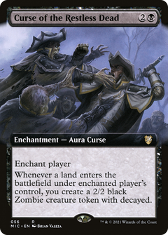 Curse of the Restless Dead (Extended Art) [Innistrad: Midnight Hunt Commander]-1