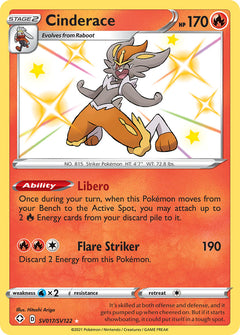 Cinderace (SV017/SV122) [Sword & Shield: Shining Fates]-1