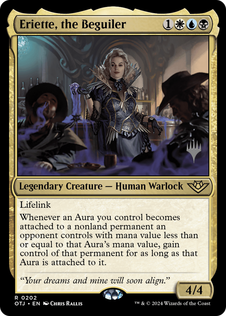 Eriette, the Beguiler (Promo Pack) [Outlaws of Thunder Junction Promos]-1