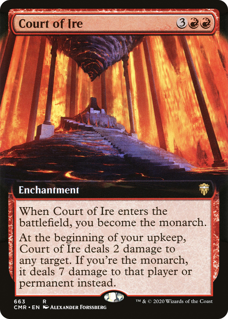 Court of Ire (Extended Art) [Commander Legends]-1