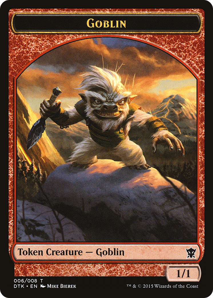 Goblin Token [Dragons of Tarkir Tokens]-1