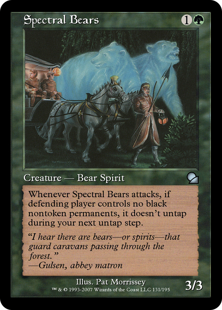 Spectral Bears (ME1-131) - Masters Edition Foil-1