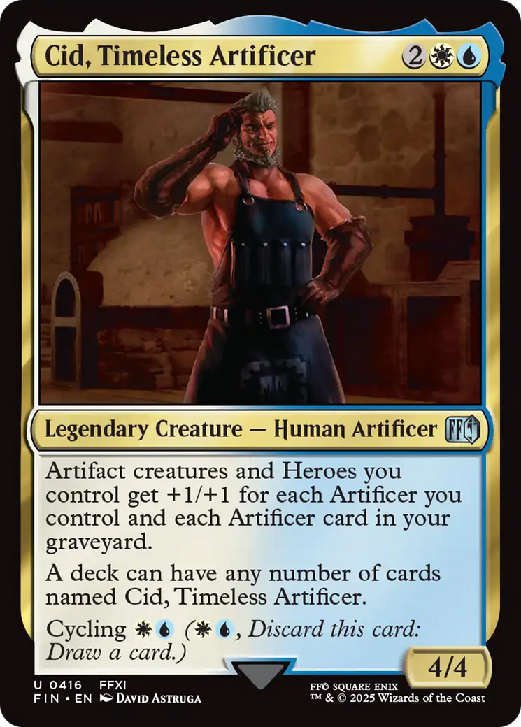 Cid, Timeless Artificer (0416) [FINAL FANTASY]-1