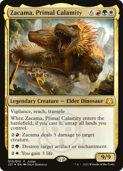 Zacama, Primal Calamity (JDG-010) - Judge Gift Cards 2021 Foil-1