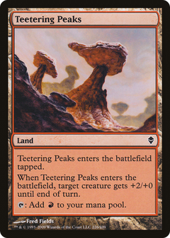Teetering Peaks [Zendikar]-1