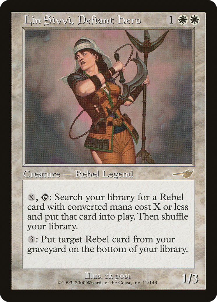 Lin Sivvi, Defiant Hero [Nemesis]-1