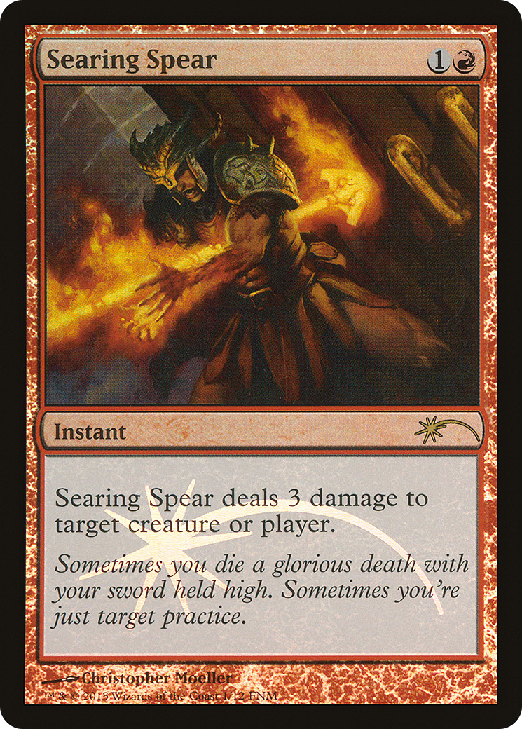 Searing Spear [Friday Night Magic 2013]-1