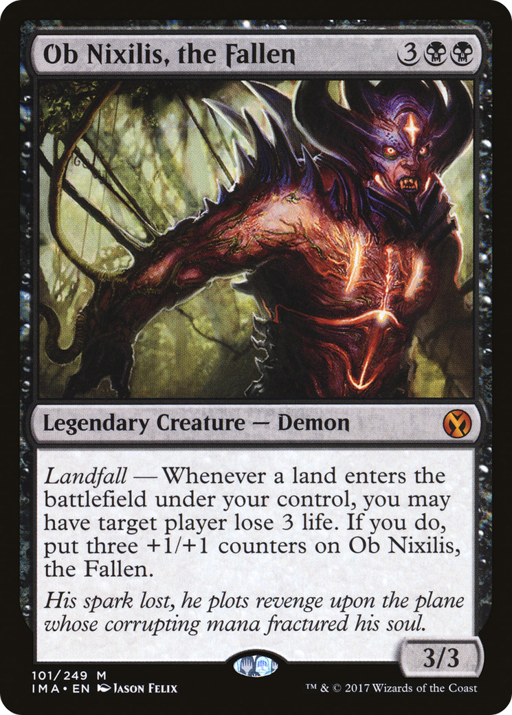 Ob Nixilis, the Fallen [Iconic Masters]-1