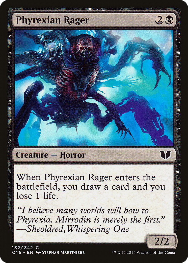 Phyrexian Rager [Commander 2015]-1
