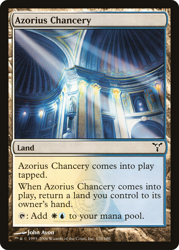 Azorius Chancery [Dissension]-1