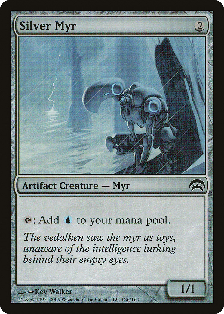 Silver Myr [Planechase]-1
