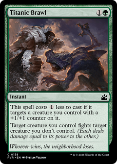 Titanic Brawl [Ravnica Remastered]-1