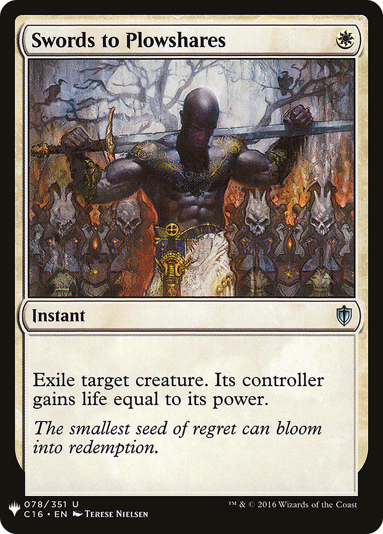Swords to Plowshares [Mystery Booster]-1