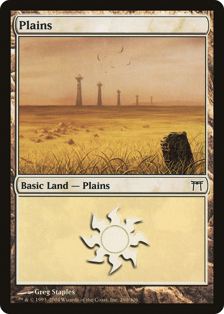 Plains (290) [Champions of Kamigawa]-1