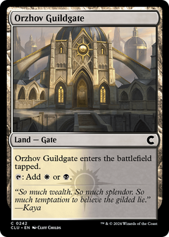 Orzhov Guildgate [Ravnica: Clue Edition]-1