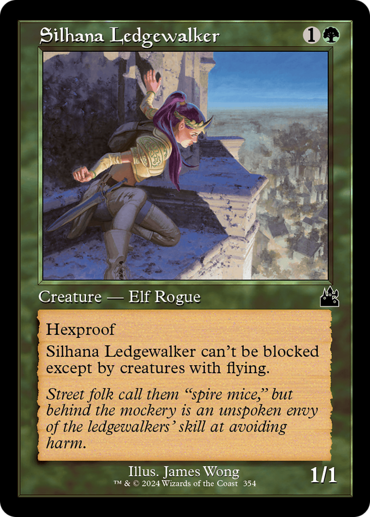 Silhana Ledgewalker (Retro Frame) [Ravnica Remastered]-1