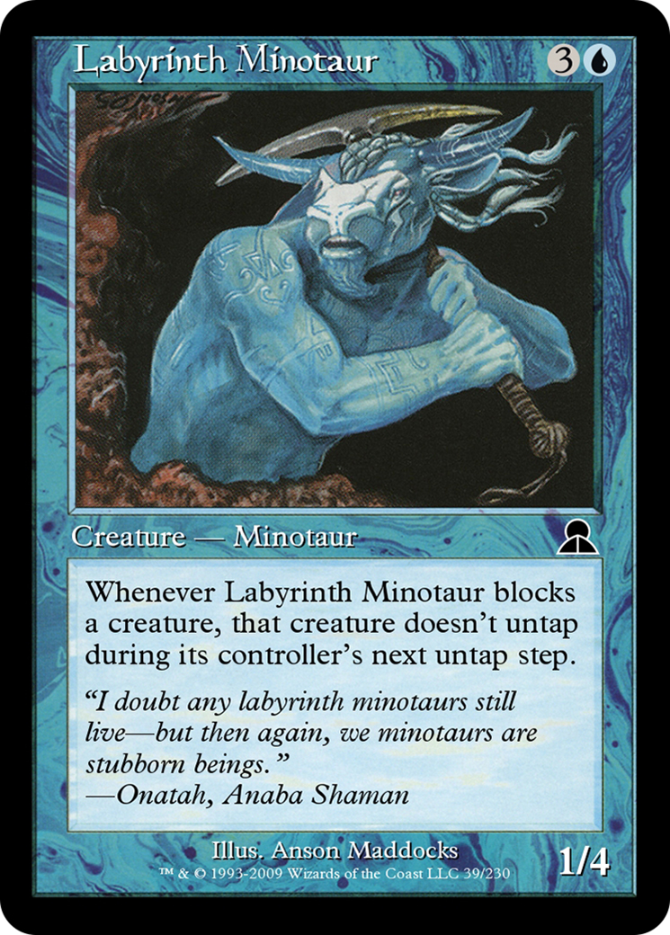 Labyrinth Minotaur (ME3-039) - Masters Edition III-1
