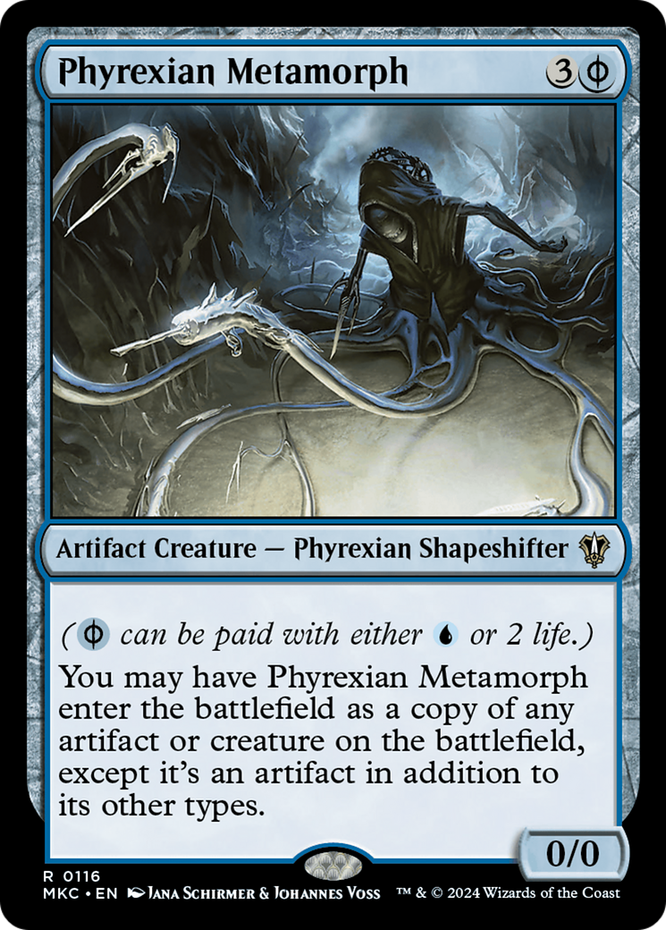 Phyrexian Metamorph [Murders at Karlov Manor Commander]-1