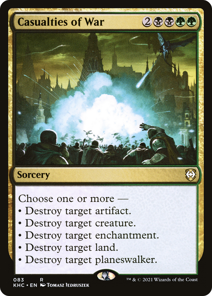 Casualties of War [Kaldheim Commander]-1