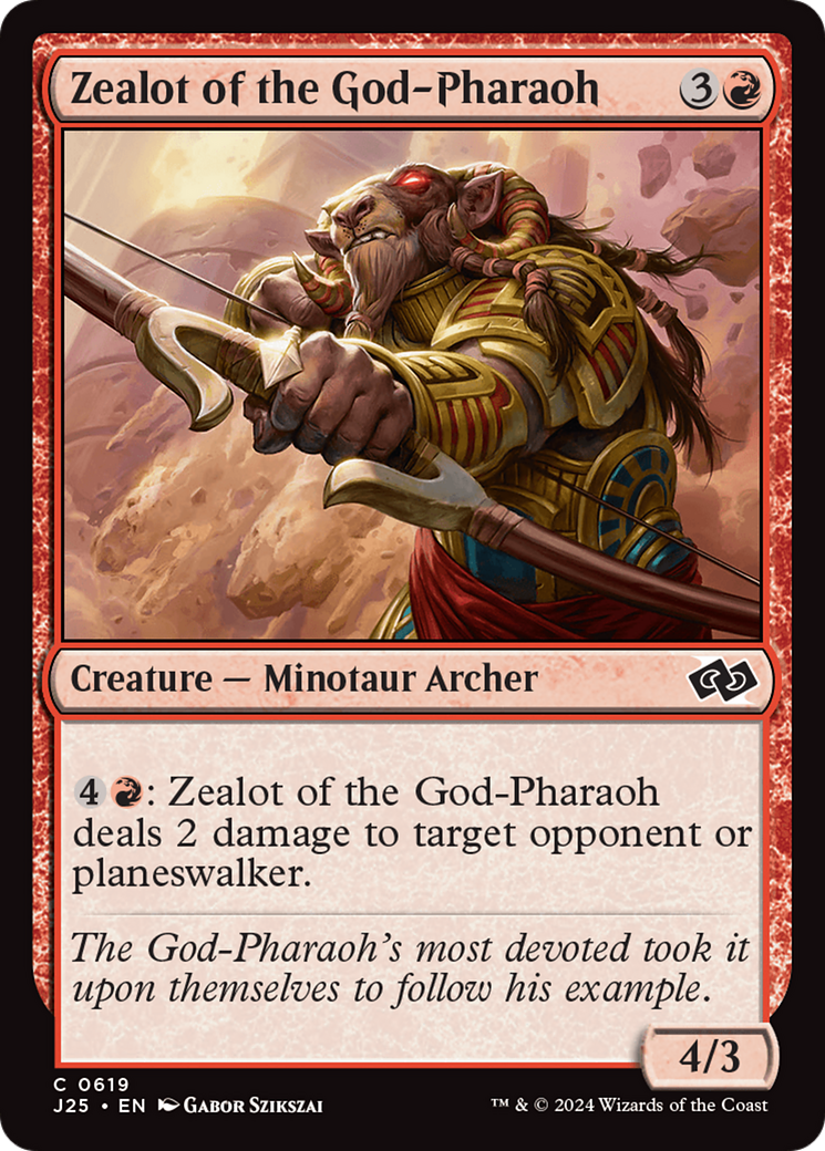 Zealot of the God-Pharaoh [Foundations Jumpstart]-1