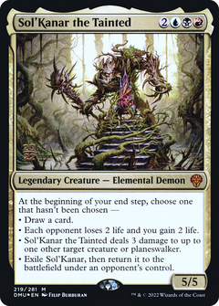 Sol'Kanar the Tainted [Dominaria United Prerelease Promos]-1