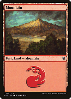 Mountain (346) [Commander 2016]-1