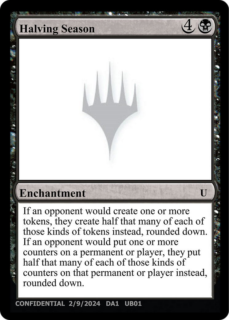 Halving Season (UNK-0UB) - Unknown Event-1