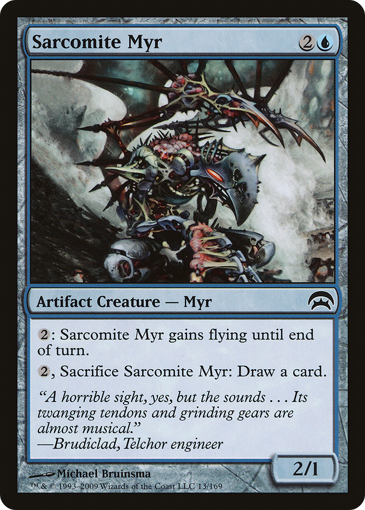 Sarcomite Myr [Planechase]-1