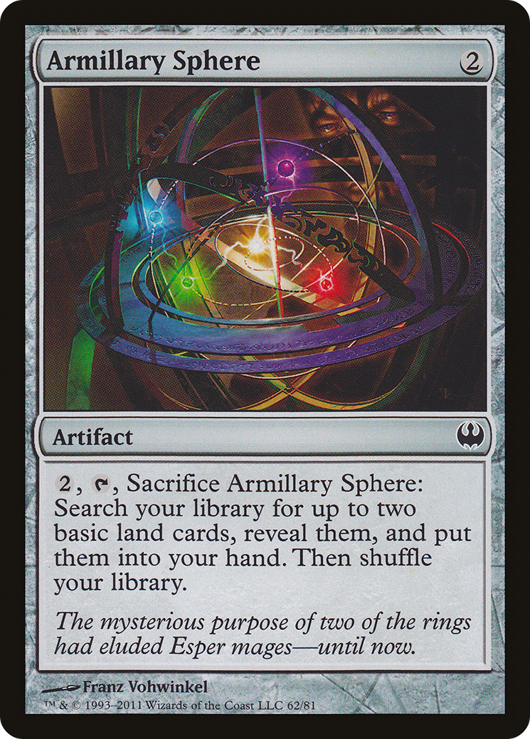 Armillary Sphere [Duel Decks: Knights vs. Dragons]-1