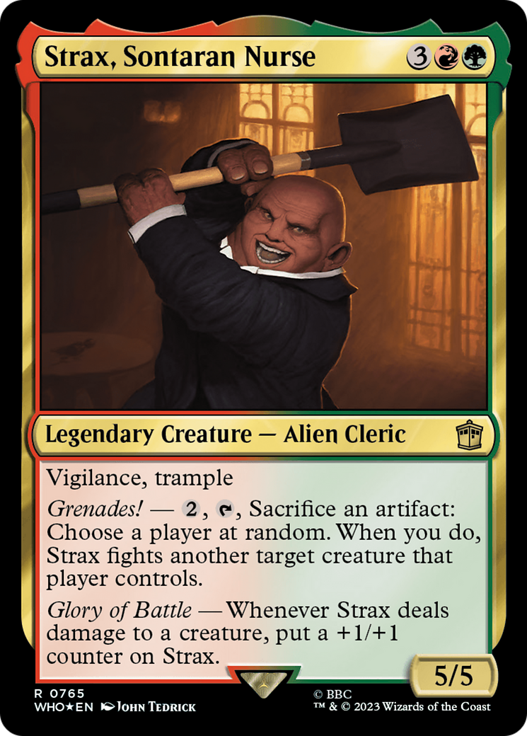Strax, Sontaran Nurse (Surge Foil) [Doctor Who]-1