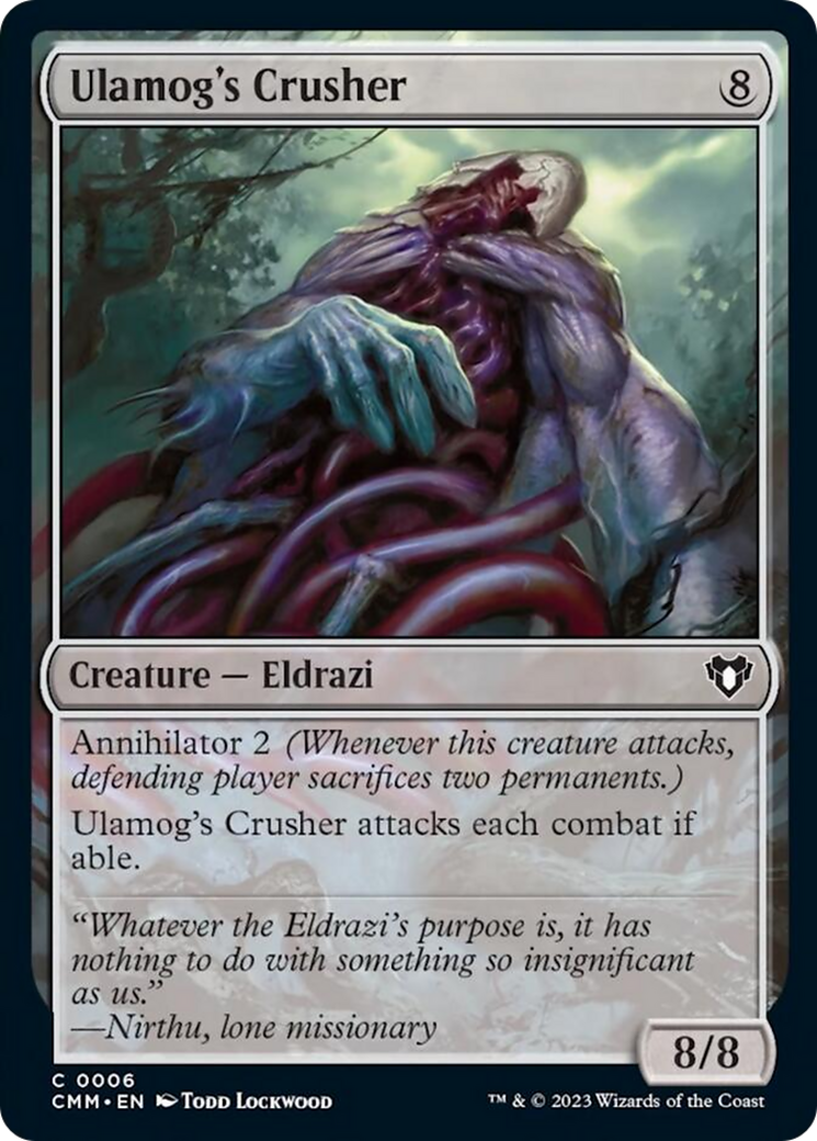 Ulamog's Crusher [Commander Masters]-1