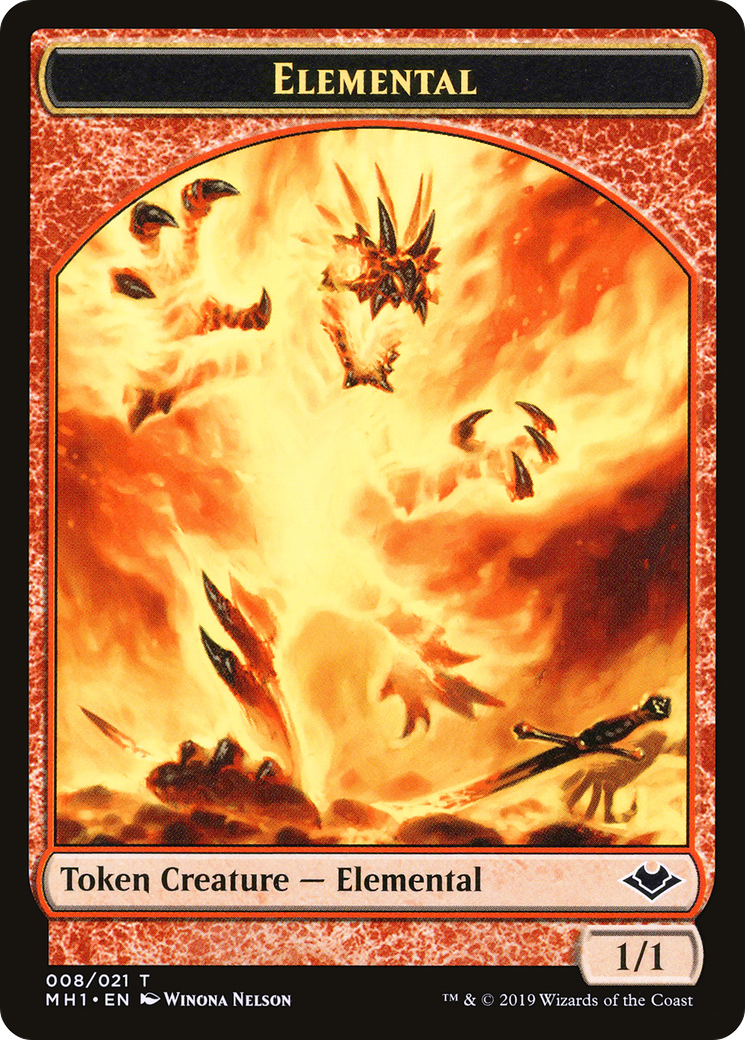 Elemental (TMH1-008) - Modern Horizons Tokens Foil-1