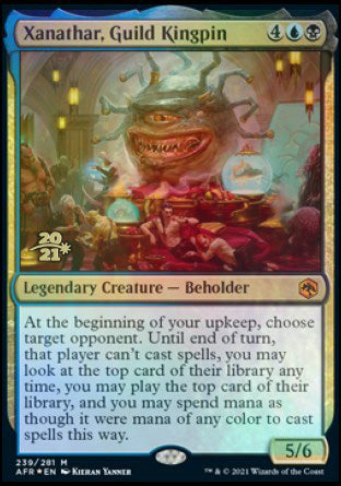Xanathar, Guild Kingpin [Dungeons & Dragons: Adventures in the Forgotten Realms Prerelease Promos]-1