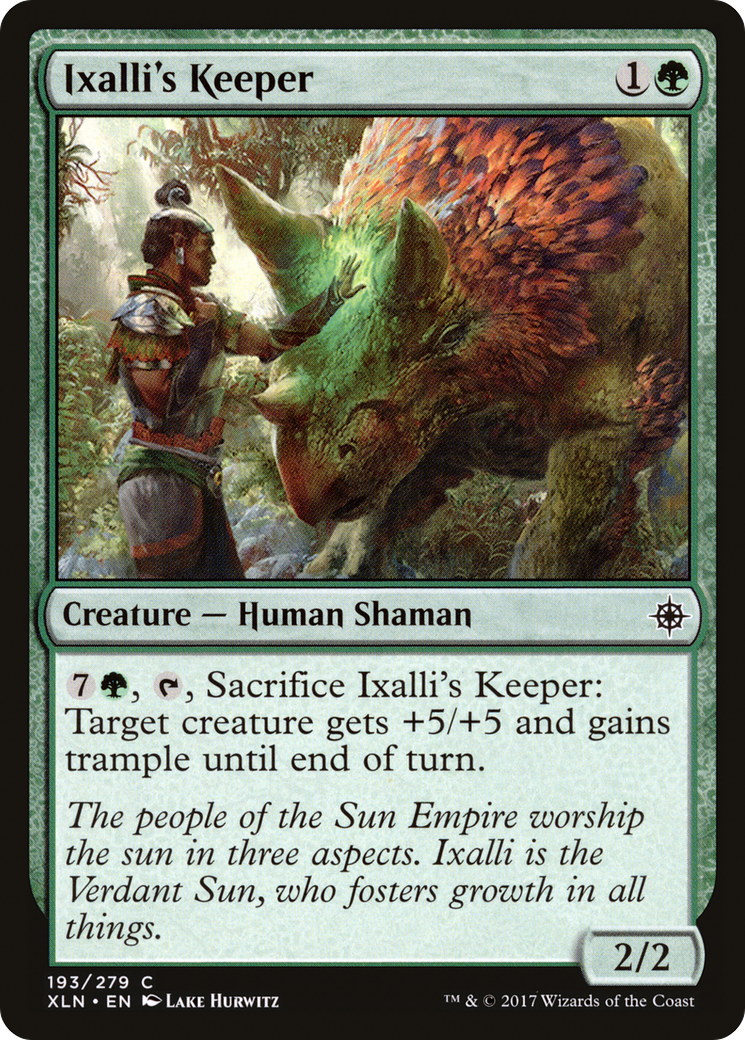 Ixalli's Keeper [Ixalan]-1