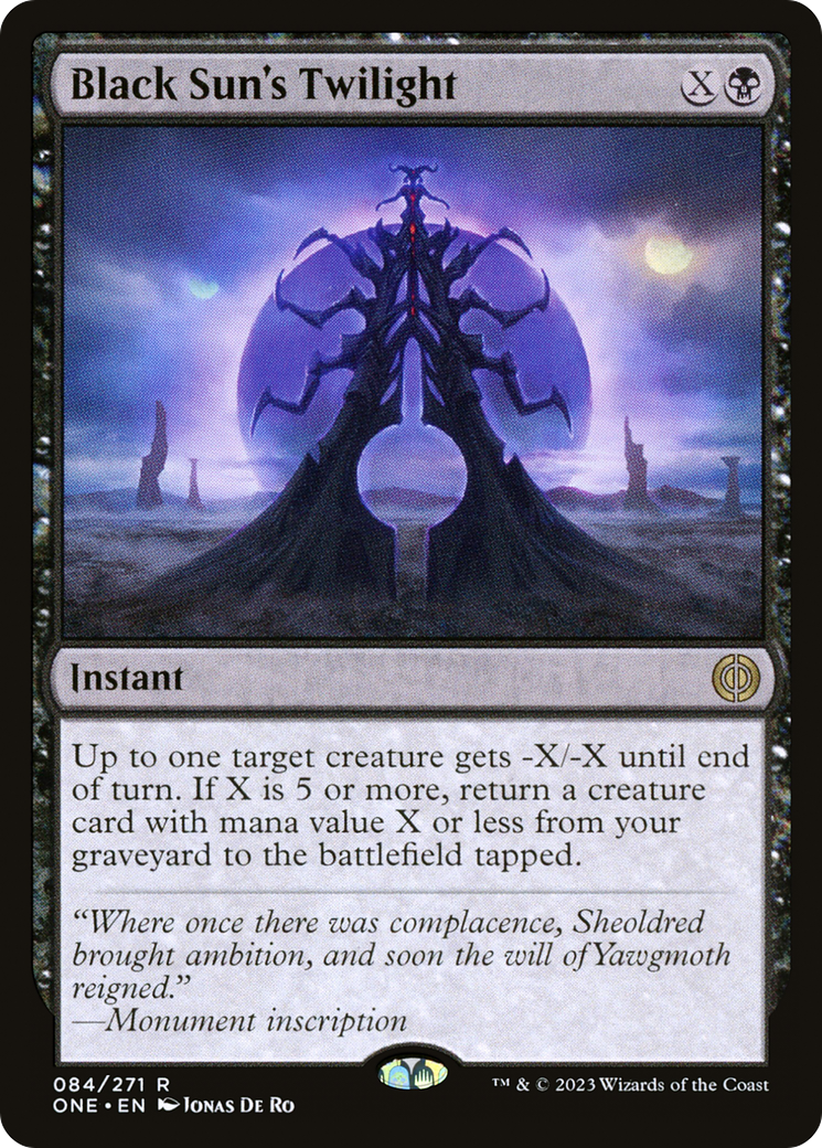 Black Sun's Twilight [Phyrexia: All Will Be One]-1