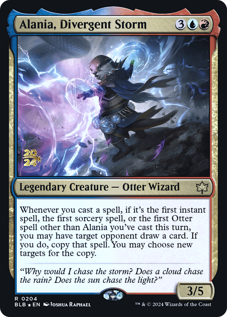 Alania, Divergent Storm [Bloomburrow Prerelease Promos]-1