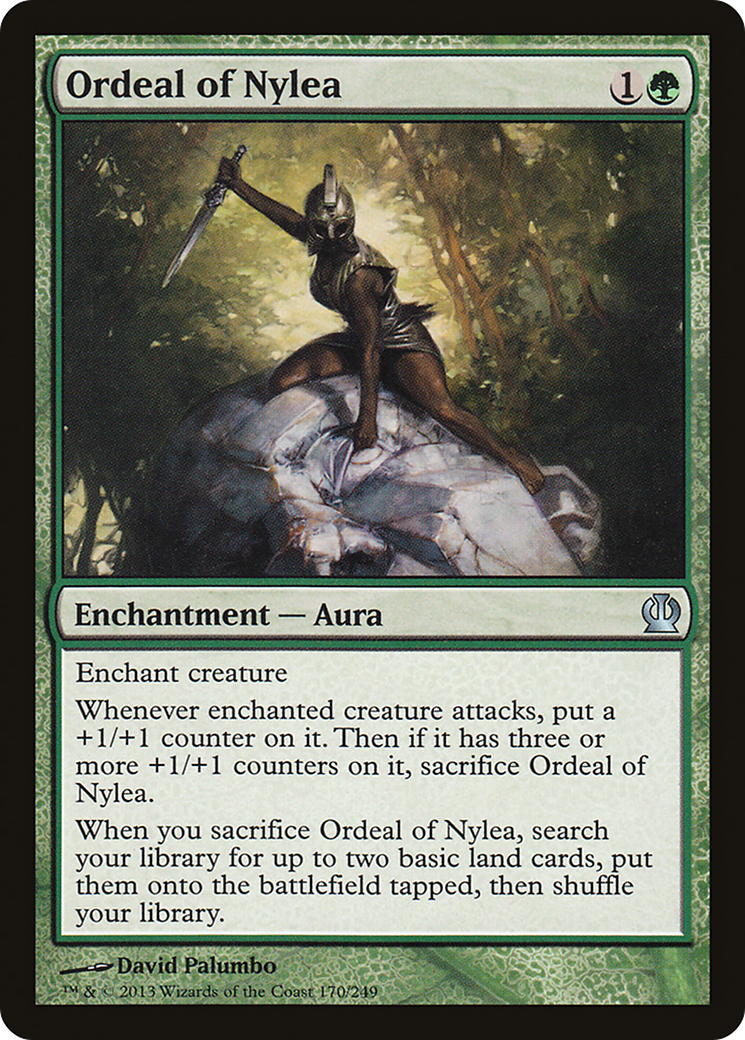 Ordeal of Nylea [Theros]-1