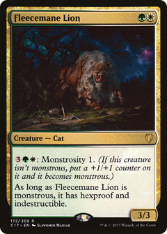 Fleecemane Lion [Commander 2017]-1