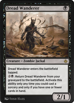 Dread Wanderer (AKR-103) - Amonkhet Remastered-1