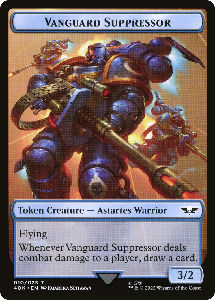 Vanguard Suppressor (T40K-010) - Warhammer 40,000 Tokens-1
