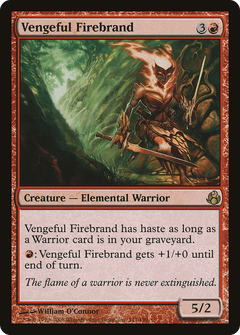 Vengeful Firebrand (MOR-111) - Morningtide Foil-1