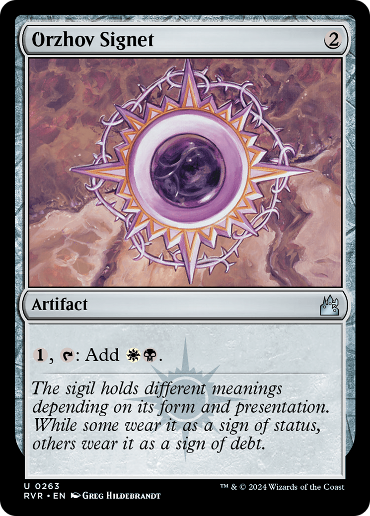 Orzhov Signet [Ravnica Remastered]-1