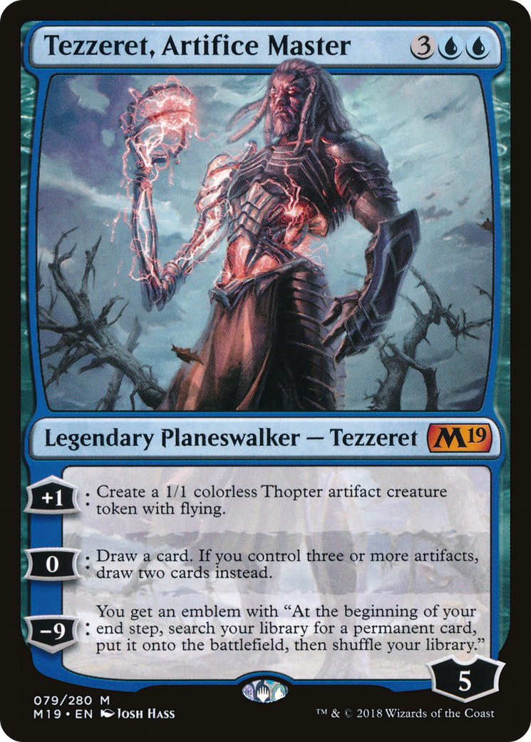 Tezzeret, Artifice Master [Core Set 2019]-1