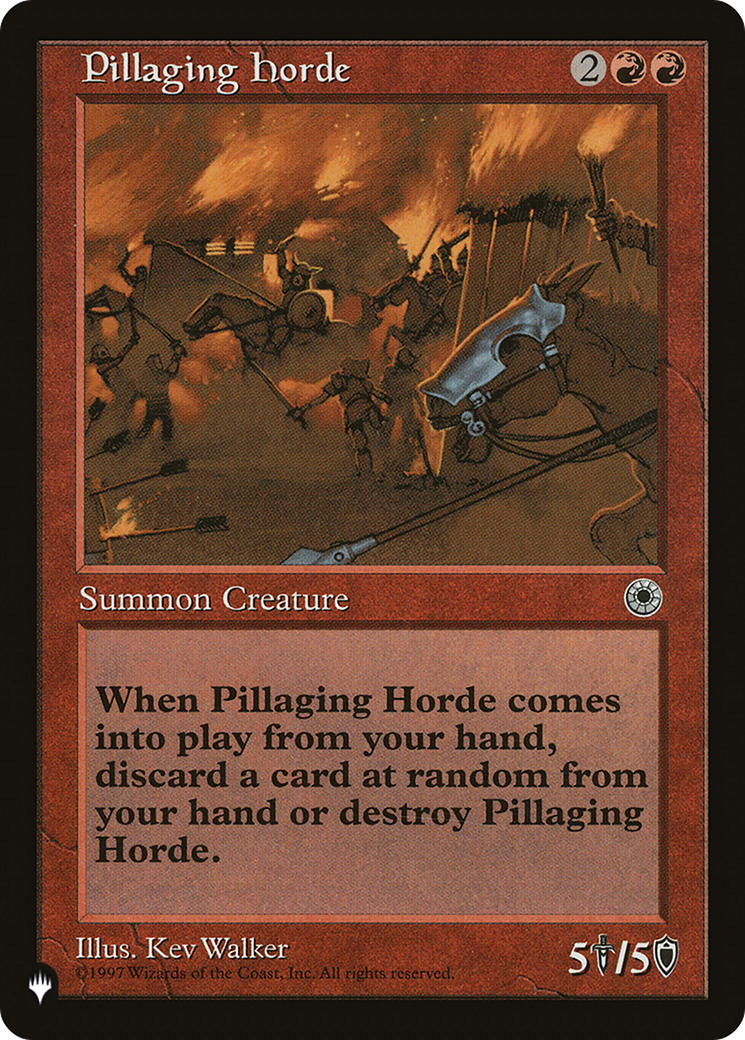 Pillaging Horde [The List]-1