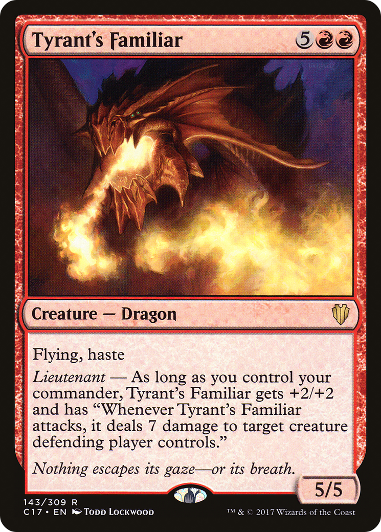 Tyrant's Familiar (C17-143) - Commander 2017-1