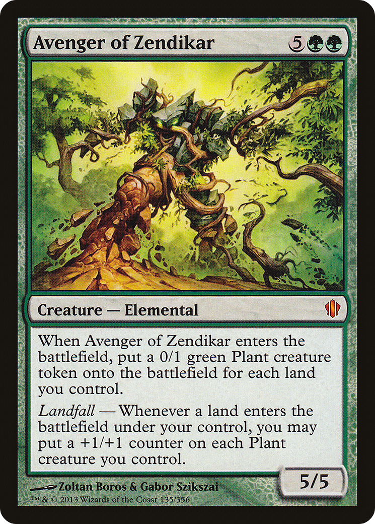 Avenger of Zendikar [Commander 2013]-1