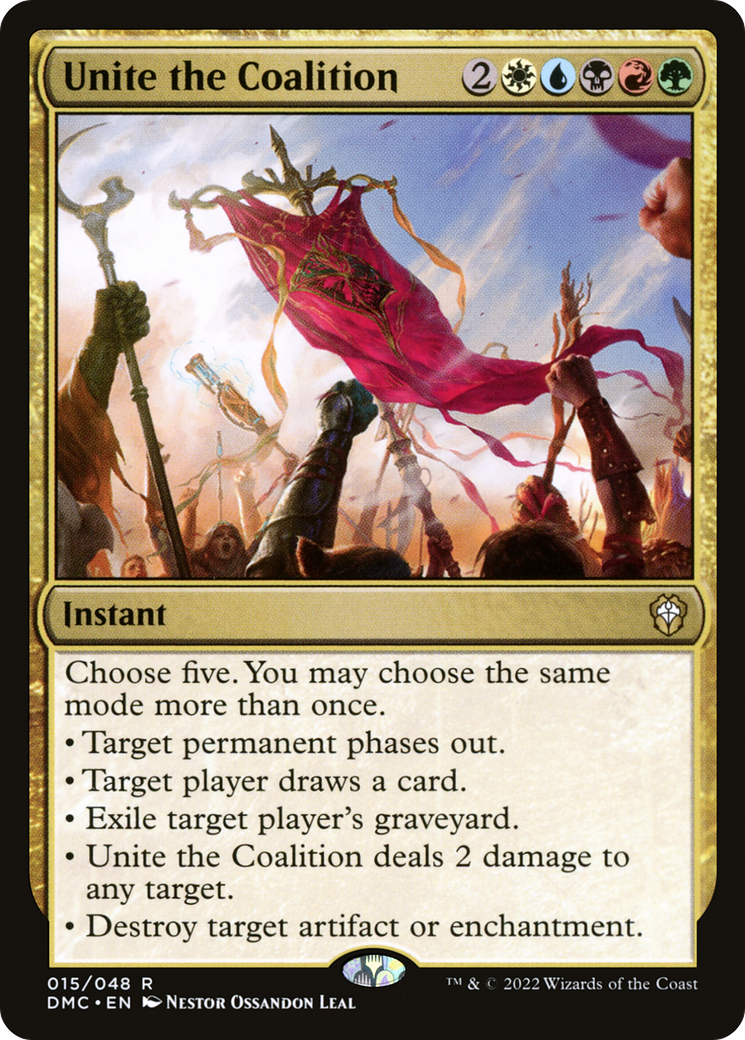 Unite the Coalition (DMC-015) - Dominaria United Commander-1