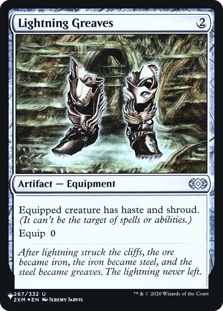 Lightning Greaves [Secret Lair: Heads I Win, Tails You Lose]-1